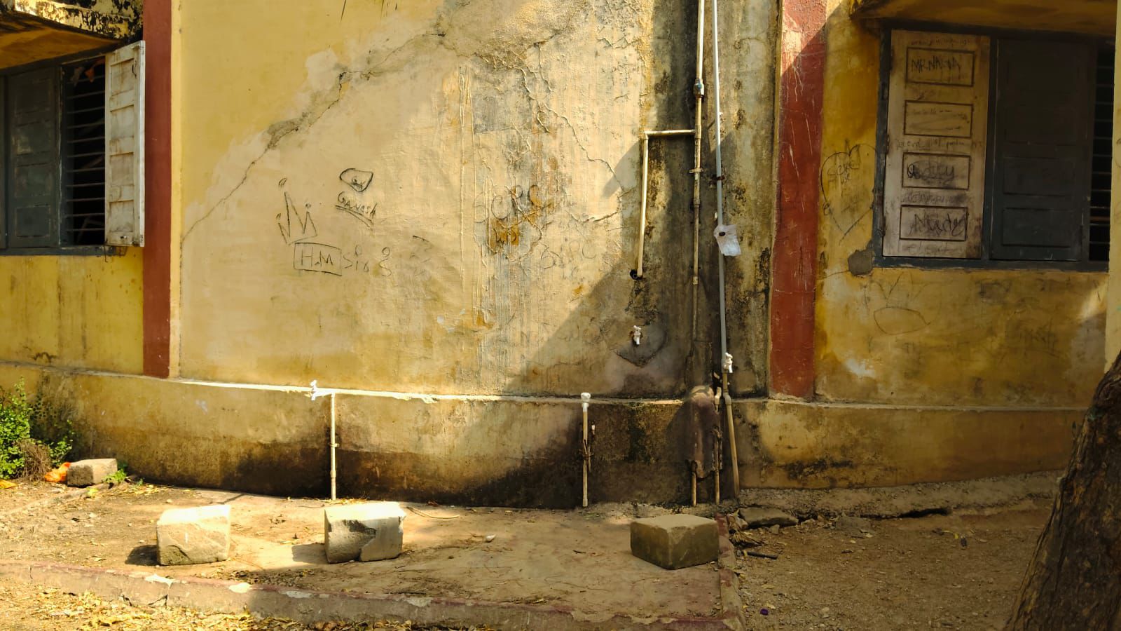 Student water tap system installation